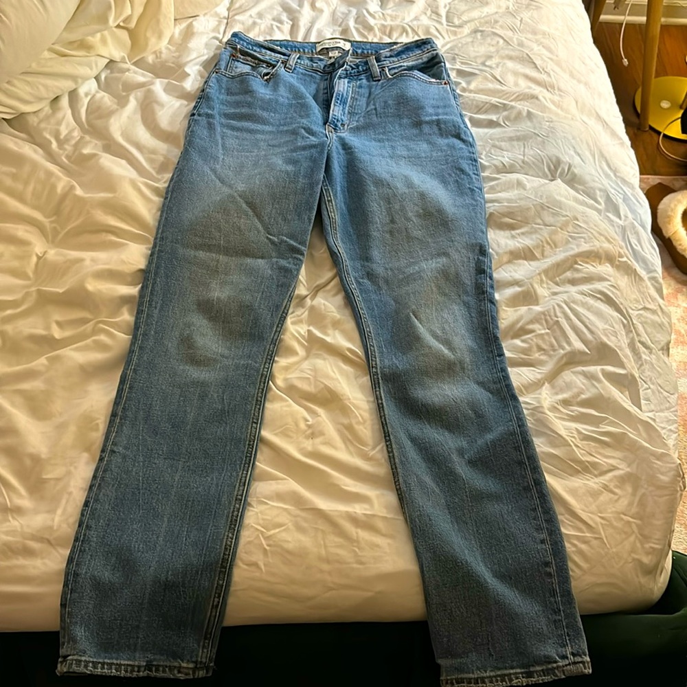 Abercrombie & Fitch Curve Love 90s Slim Straight Jean size 29/8